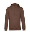 BA001 Organic Hooded Hoodie Mocha colour image