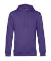 BA001 Organic Hooded Hoodie Radiant Purple colour image