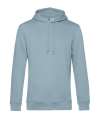 BA001 Organic Hooded Hoodie blue fog colour image