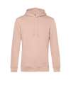 BA001 Organic Hooded Hoodie Soft Rose colour image