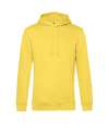 BA001 Organic Hooded Hoodie Yellow Fizz colour image