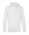 BA001 Organic Hooded Hoodie White colour image
