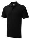 UC114 Mens Ultra Cotton Poloshirt Black colour image