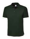 UC114 Mens Ultra Cotton Poloshirt Bottle Green colour image