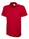 UC114 Mens Ultra Cotton Poloshirt Red colour image