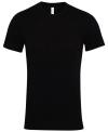 CA3001 Canvas Unisex Jersey Short Sleeve Tee Black colour image