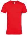 CA3001 Canvas Unisex Jersey Short Sleeve Tee Red colour image