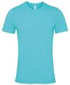 CA3001 Canvas Unisex Jersey Short Sleeve Tee Teal colour image