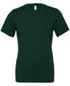 CA3001 Canvas Unisex Jersey Short Sleeve Tee Forest Green colour image