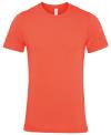 CA3001 Canvas Unisex Jersey Short Sleeve Tee Coral colour image