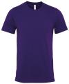 CA3001 Canvas Unisex Jersey Short Sleeve Tee Team Purple colour image