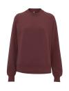 EP63 Women's raglan sweatshirt Burgundy colour image