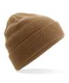 BC050 Organic Cotton Beanie Biscuit colour image