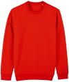 SX003 Unisex Changer Iconic Crew Neck Sweatshirt Bright Red colour image