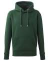 AM001 Unisex Organic Hoodie Forest Green colour image