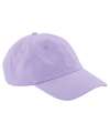 BB653 B653 Low Profile 6 Panel Dad Cap Lavender colour image