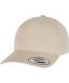 YP058/F7707 5-panel curved classic snapback Beige colour image