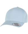 YP058/F7707 5-panel curved classic snapback Light Blue colour image