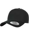 YP058/F7707 5-panel curved classic snapback Black colour image