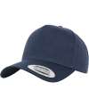 YP058/F7707 5-panel curved classic snapback Navy colour image