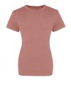 JT100F 100 Womens T Dusty Pink colour image