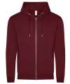 JH250 ORGANIC ZOODIE Burgundy colour image