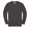 CR03 Organic Sweatshirt Charcoal Melange colour image