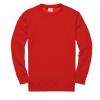 CR03K Comfort Cut Kids Sweatshirt Red colour image