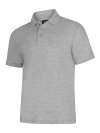 UC108 Deluxe Poloshirt Heather Grey colour image