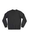 COR62 Unisex Heavy Weight Sweatshirt ASH BLACK colour image