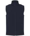 RX550 Pro 2-Layer Softshell Gilet Navy colour image