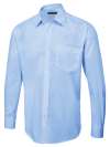  UC713  Men's Long Sleeve Poplin Shirt Light Blue colour image