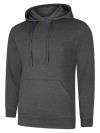 UC510 Ladies Deluxe Hooded Sweatshirt Charcoal colour image