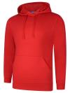 UC510 Ladies Deluxe Hooded Sweatshirt Red colour image