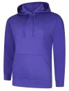 UC510 Ladies Deluxe Hooded Sweatshirt Purple colour image