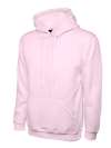 UC510 Ladies Deluxe Hooded Sweatshirt Pink colour image