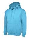 UC510 Ladies Deluxe Hooded Sweatshirt Sky colour image