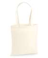 W201 Premium Cotton Tote Natural colour image