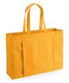 W818  Organic Yoga Tote Bag Amber colour image