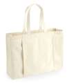 W818  Organic Yoga Tote Bag Natural colour image