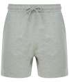 SF432 Unisex sustainable fashion sweat shorts Heather Grey colour image