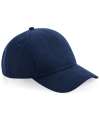 BB62N Organic Cotton 5 Panel Cap  Navy colour image