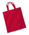 W101S Bag For Life Short Handles Classic Red colour image