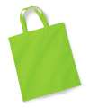 W101S Bag For Life Short Handles Lime Green colour image