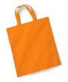 W101S Bag For Life Short Handles Orange colour image