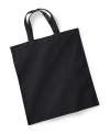 W101S Bag For Life Short Handles Black colour image
