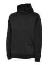 UX8 Children’s Hooded Sweatshirt Black colour image
