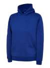 UX8 Children’s Hooded Sweatshirt Royal colour image