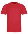 JP100 Cotton Piqué Polo Shirt Fire Red colour image