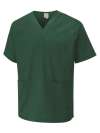 UC921 Scrub Tunic Bottle Green colour image